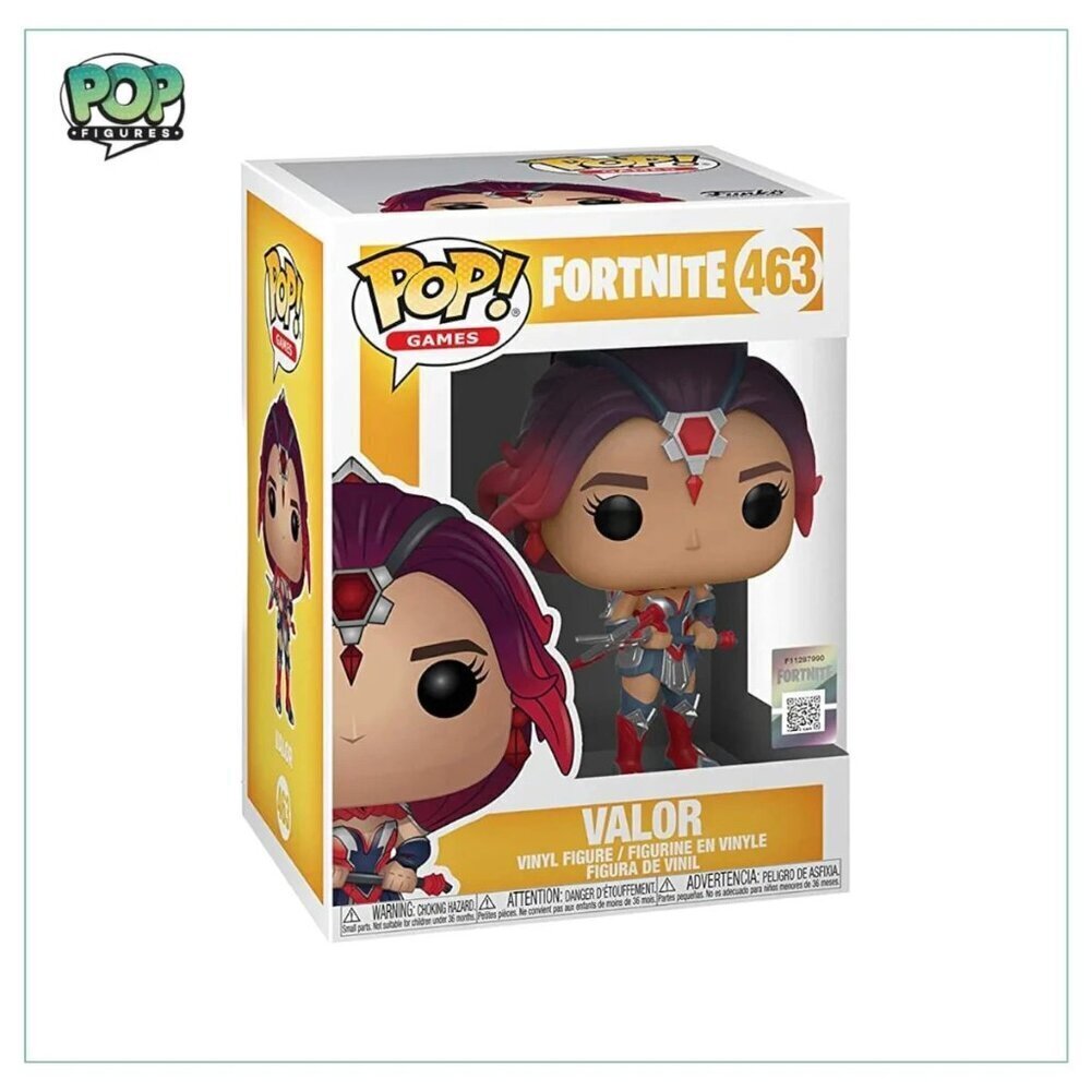 VALOR #463 Funko Pop Games Fortnite Vinyl Figure Vaulted
